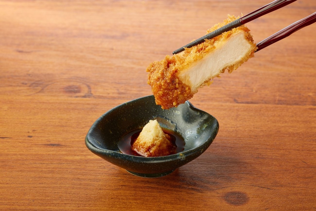 北海道産山わさび・醤油による食べ方を推奨