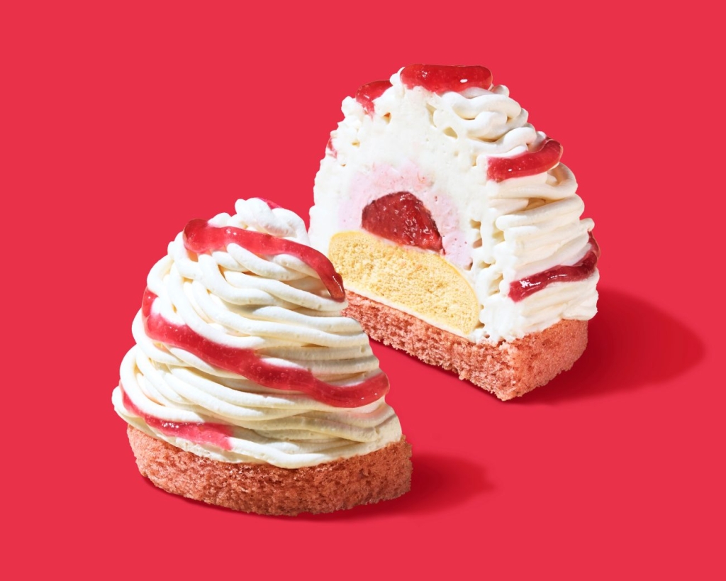 ファミマ いちごのモンブラン(メレンゲ入り)