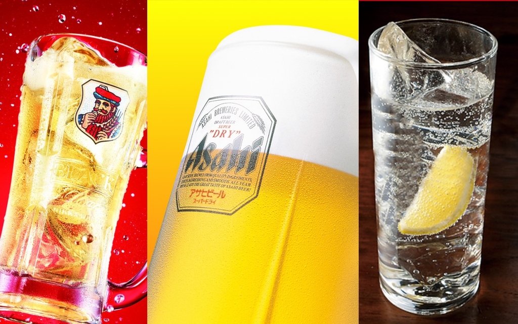 「アルコール飲み放題」