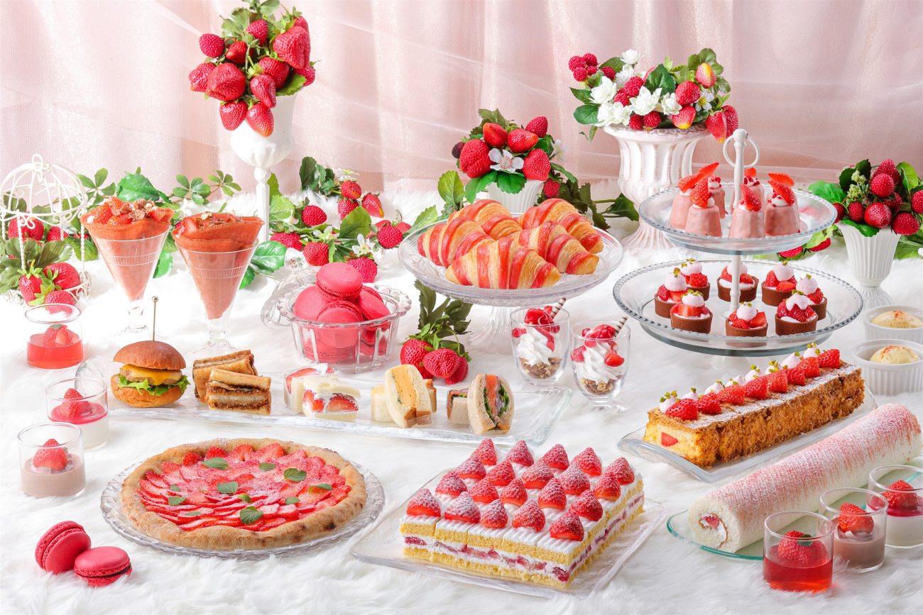 サンドウィッチ&スイーツビュッフェ～ストロベリーコレクション～ 第一弾