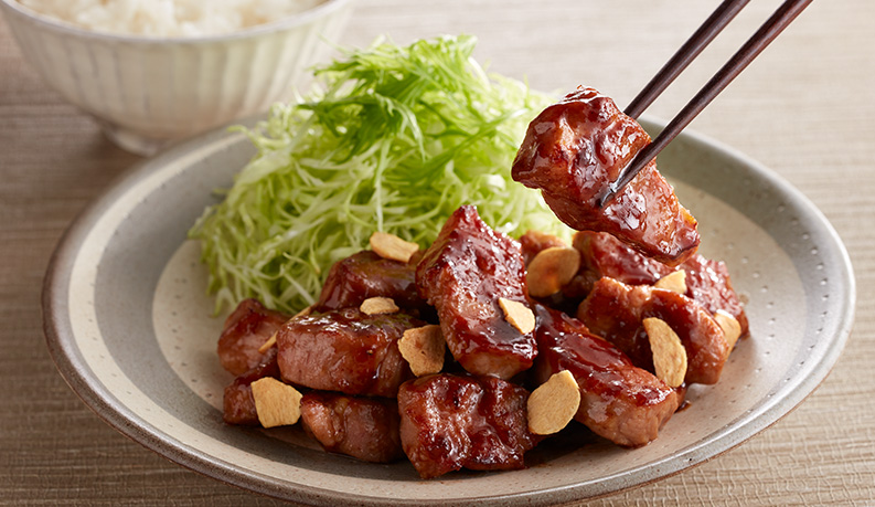 「ごろっと肉旨！とんテキ定食」