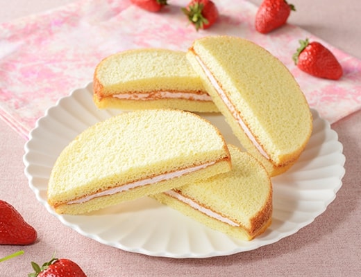 いちごクリームケーキ 4個入