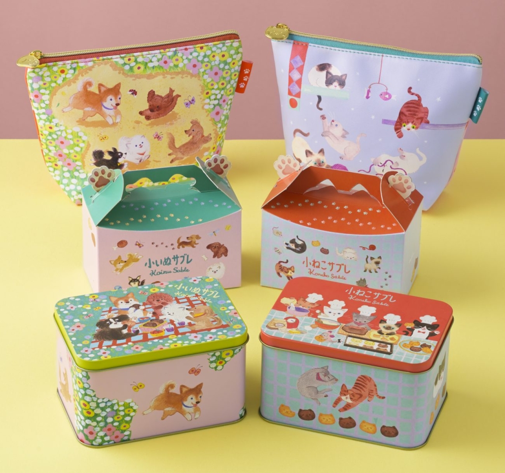 銀座コージーコーナー「小犬」「小ねこ」焼菓子