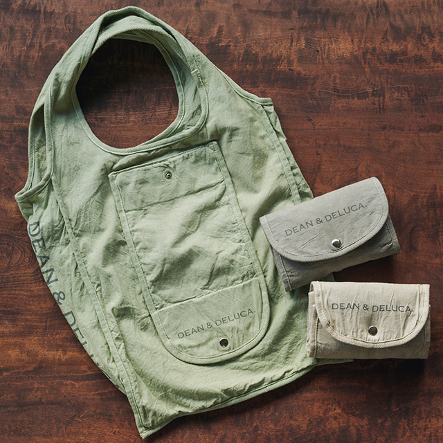 DEAN & DELUCA「天然染めショッピングバッグ葡萄」全3色