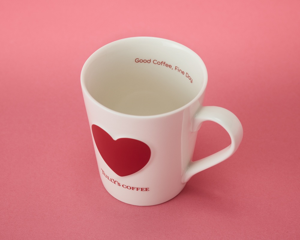 「蓋つきシングルサーブマグ（ハート）」