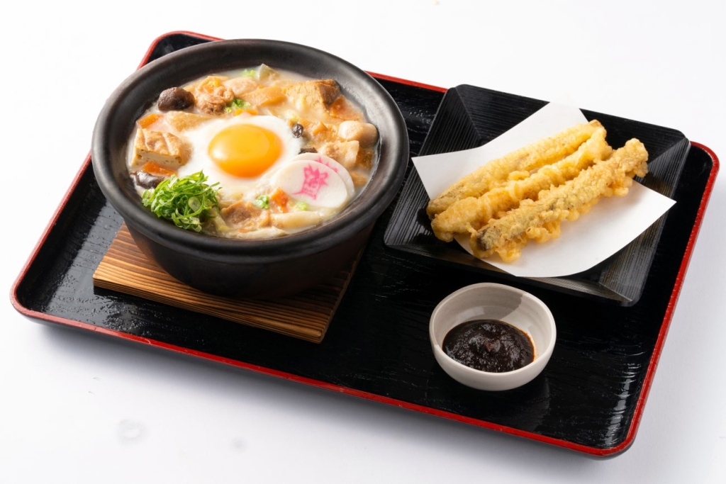 資さんうどん「旨辛豚汁鍋うどん ごぼ天3本セット」