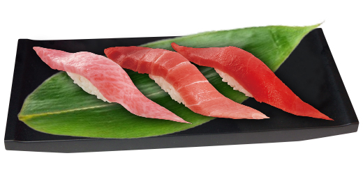 本まぐろ三貫にぎり