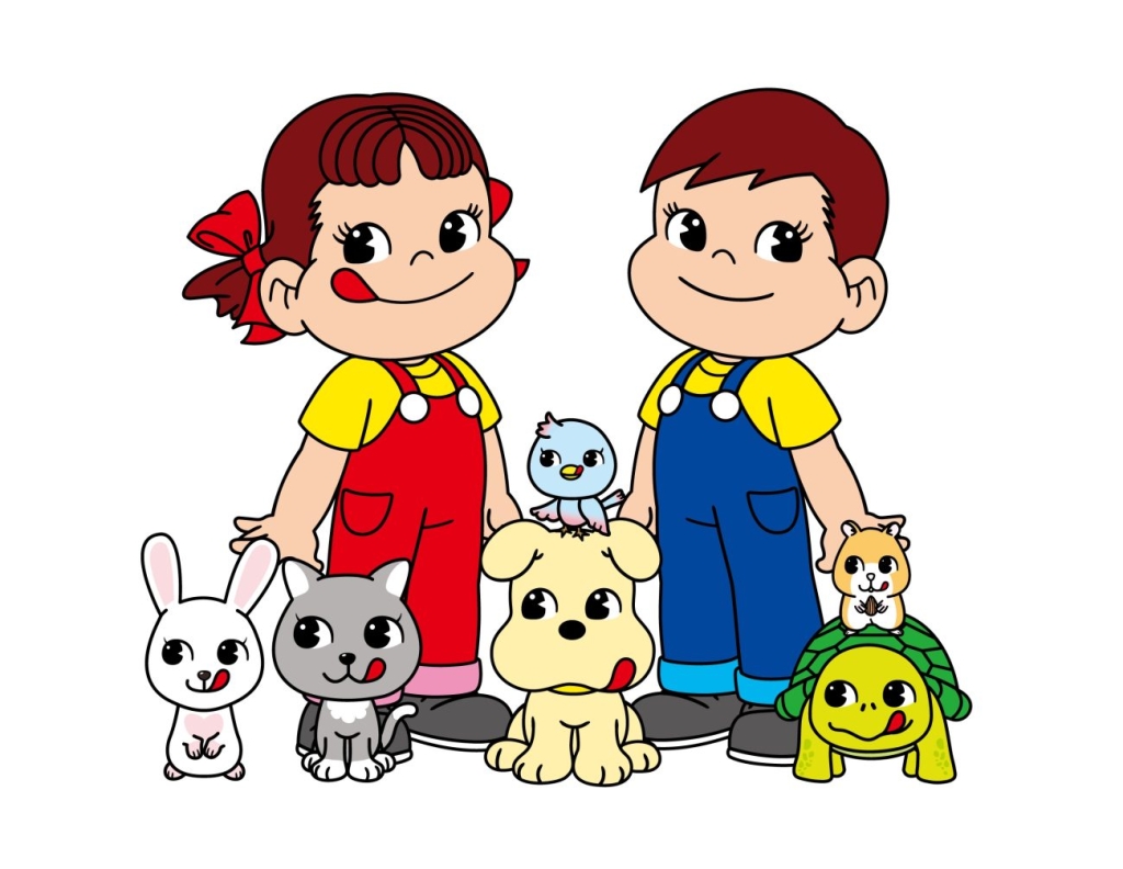 ペコちゃんポコちゃんとゆかいな仲間たち