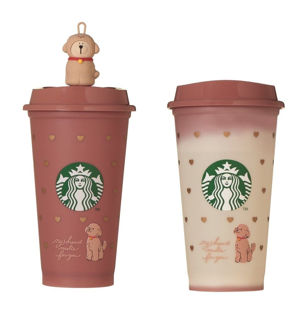 バレンタイン2026 カラーチェンジング リユーザブルカップ(473ml)+リユーザブルカップ