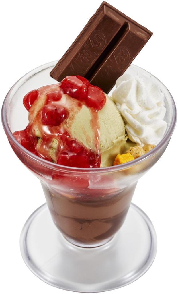 きっと、とろけるプレミアムプリンパフェ made with KITKAT