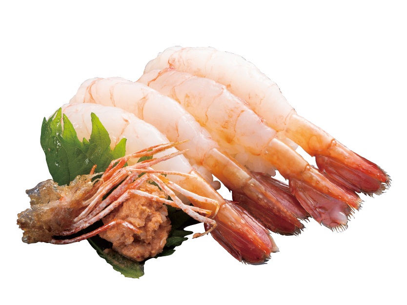 噴火湾産 ぼたん海老えび味噌のせ