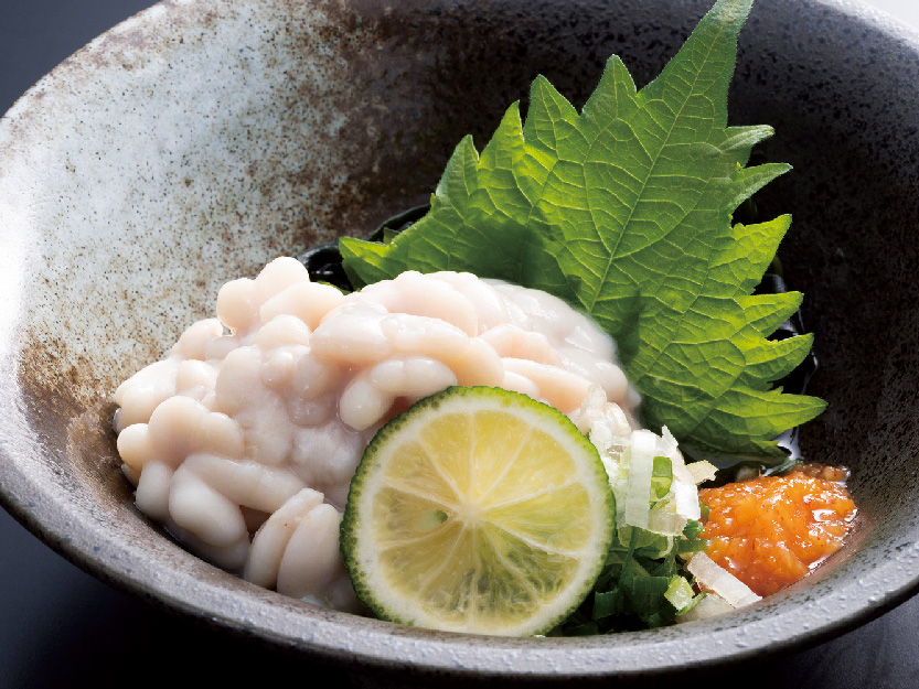 真だら白子ぽん酢