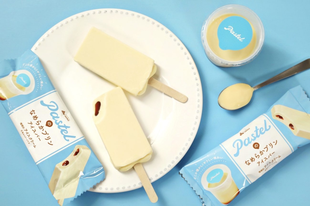 「Pastelのなめらかプリンアイスバー」イメージ