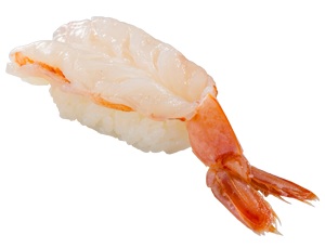 特大赤えび（1貫176円）