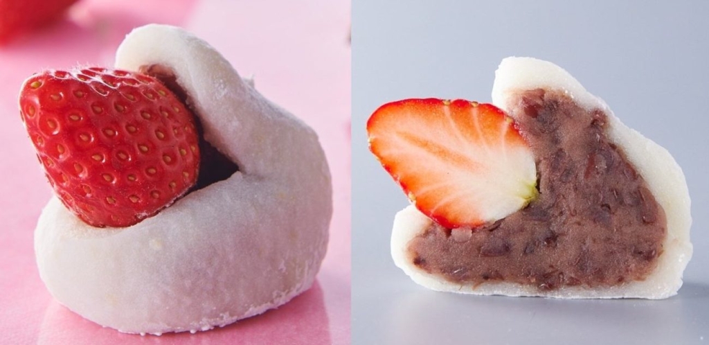 特撰 とちあいかの大きな苺大福 粒餡