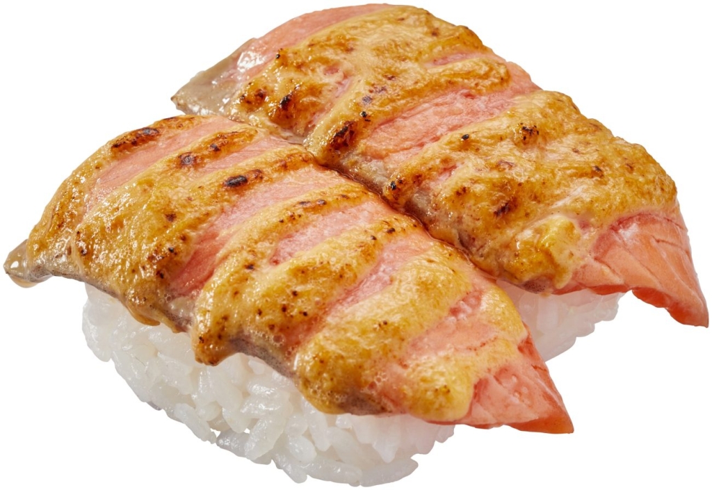 『特製うにマヨ サーモン炙り』