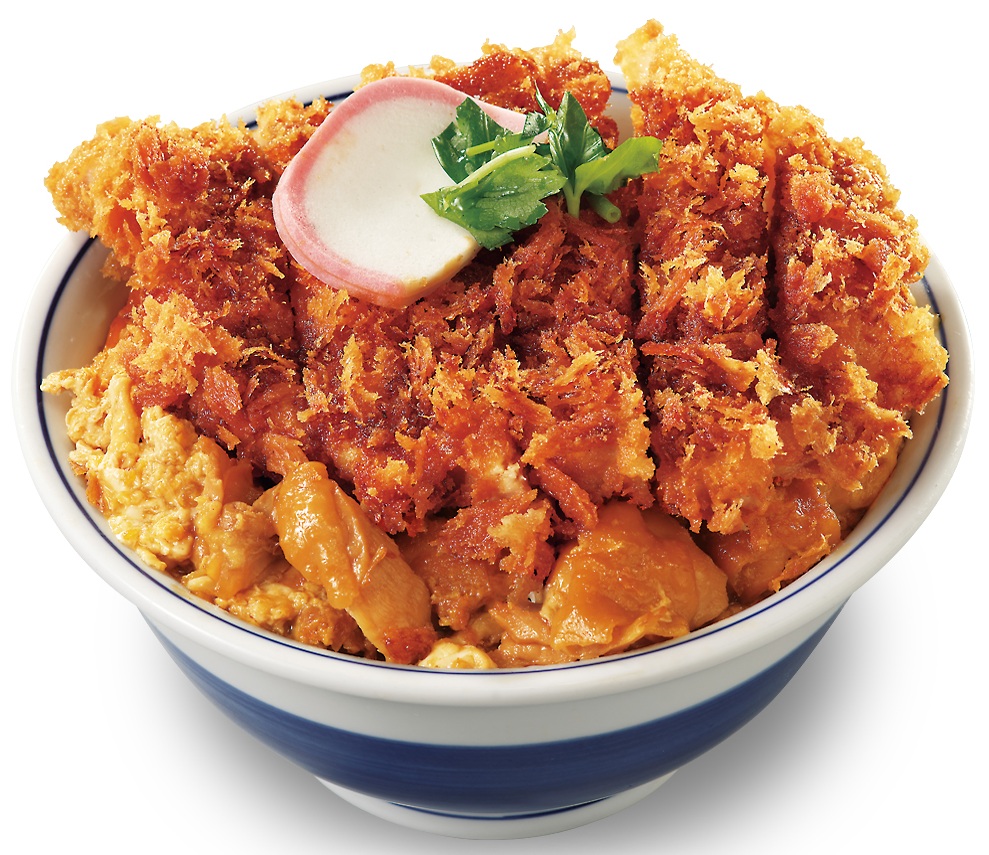 かつや「出汁醤油ロースカツ on the 親子丼 竹」