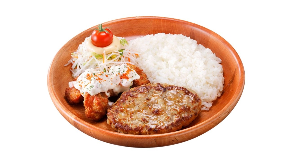 タルタルザンギ&ハンバーグディッシュ Sサイズ