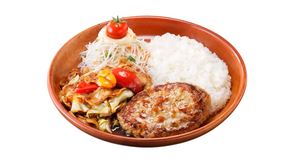 回鍋肉&ハンバーグディッシュ Sサイズ