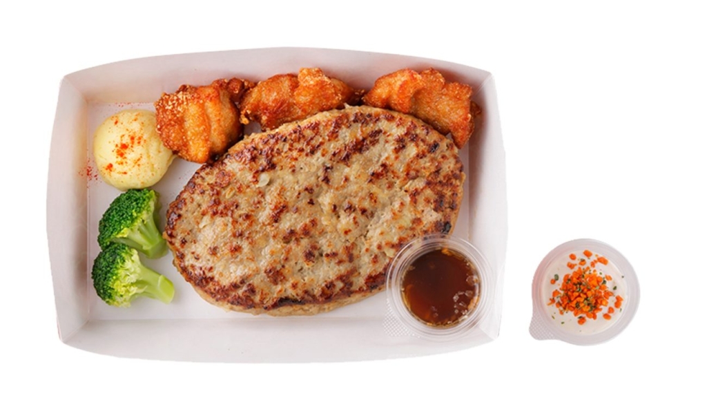 テイクアウト/宅配 タルタルザンギ&ハンバーグ Lサイズ