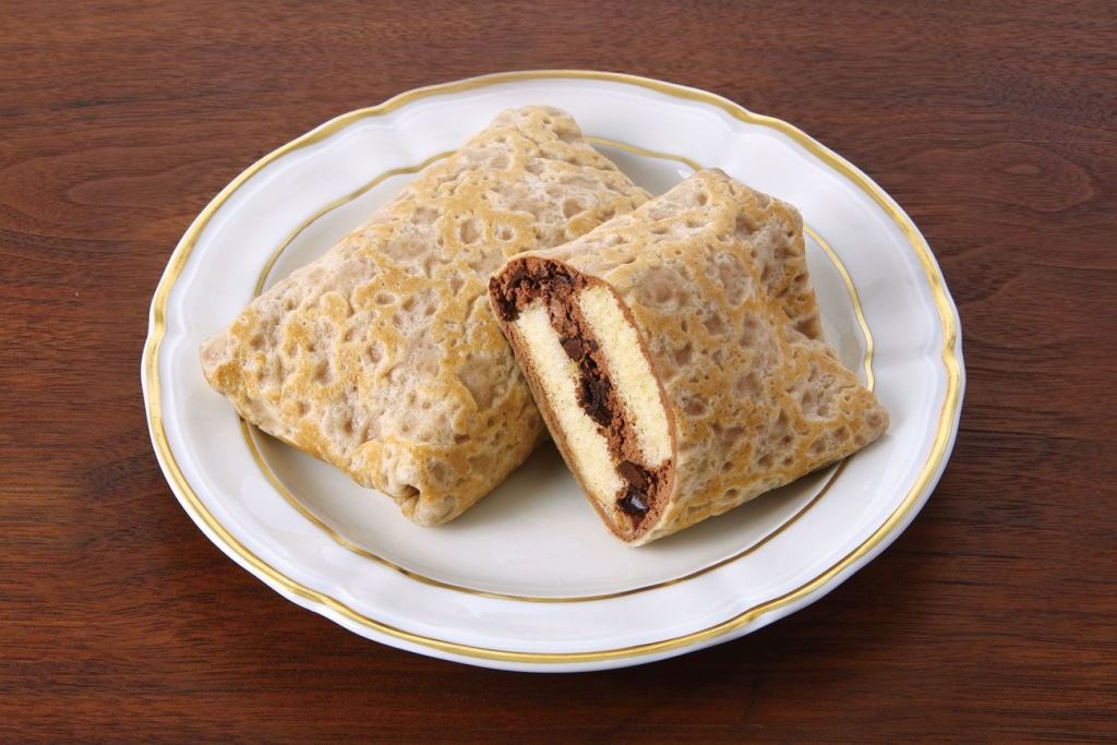 チョコのクレープ～くるみを抜いちゃいました～