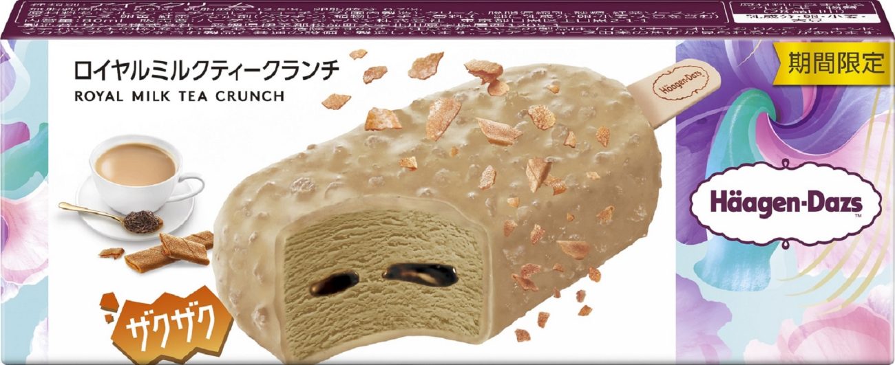 ロイヤルミルクティークランチ パッケージ