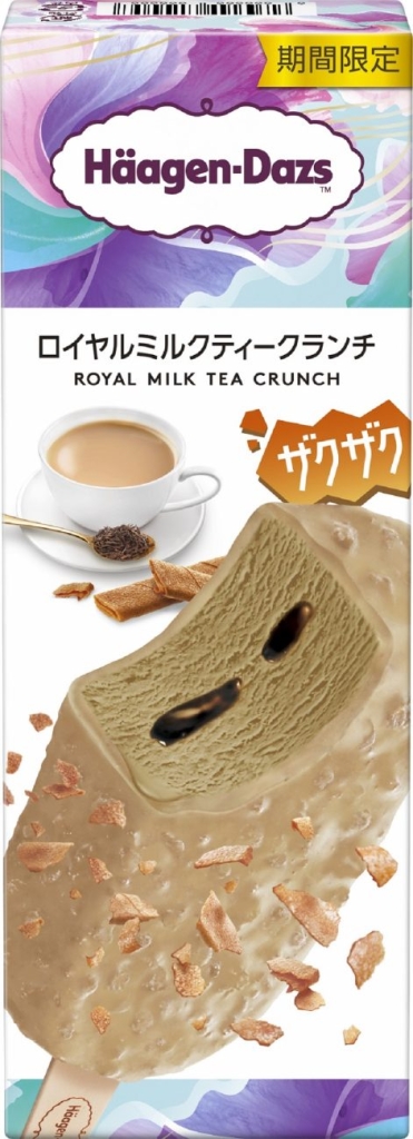 ロイヤルミルクティークランチ パッケージ