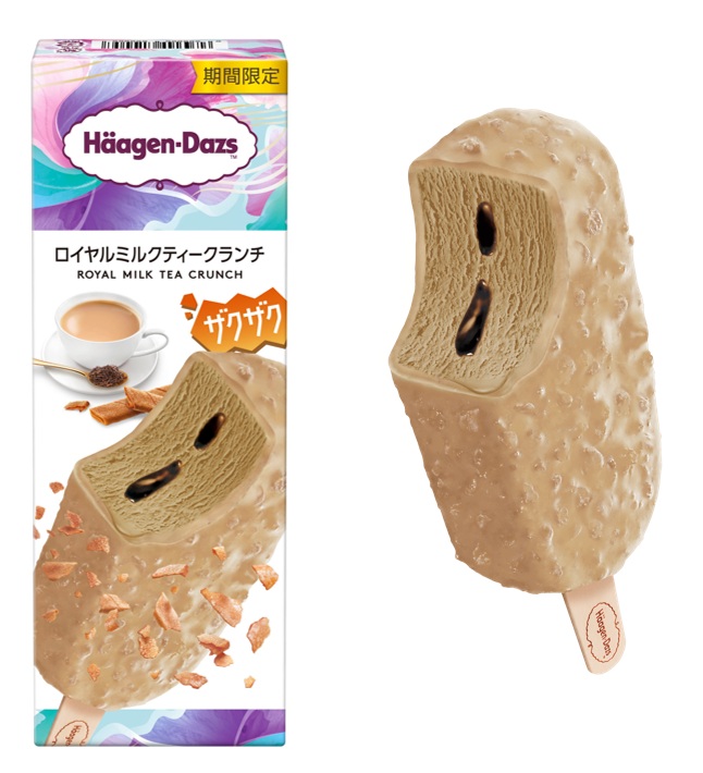 ハーゲンダッツ バー『ロイヤルミルクティークランチ』