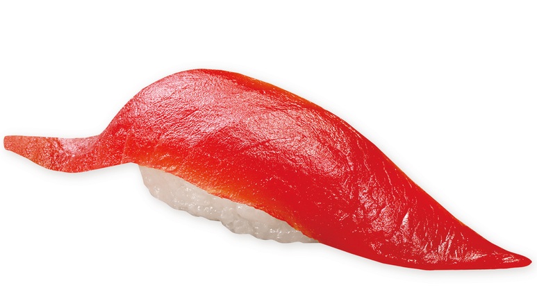 大切りみなみまぐろ赤身（1貫110円）