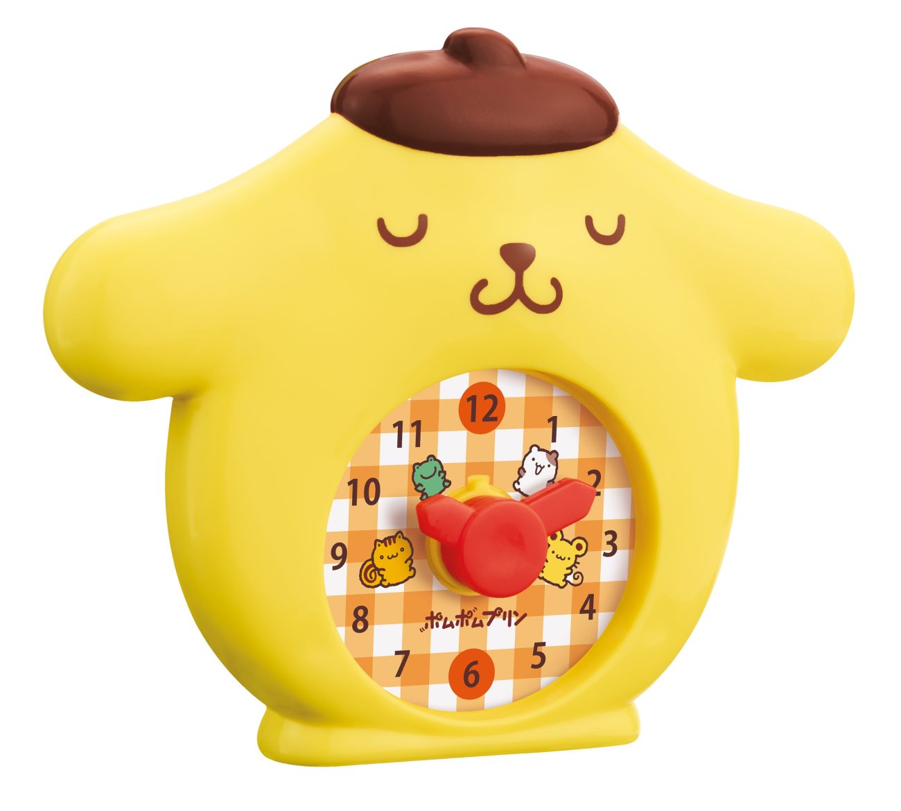 ポムポムプリン とけい型メモスタンド