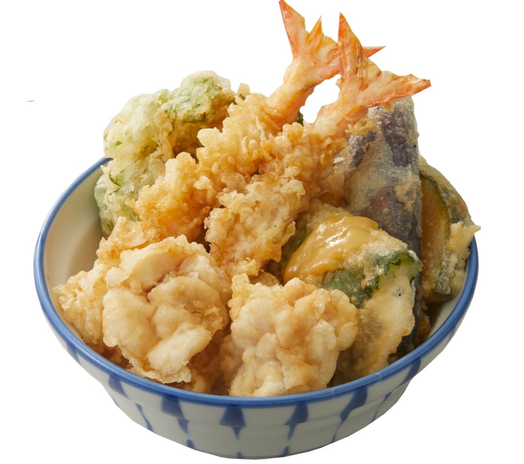海老・たら・白子の贅沢天丼
