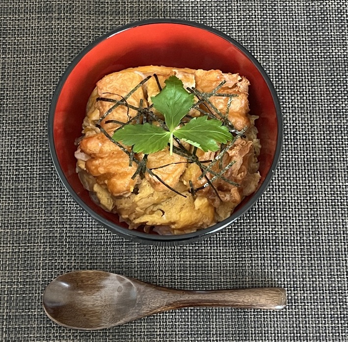 「カーネルクリスピー」で作る親子丼