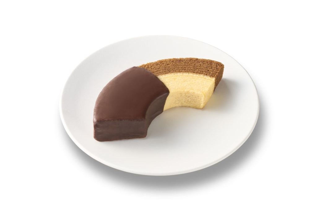 2層のショコラバウムクーヘン チョコ&プレーン