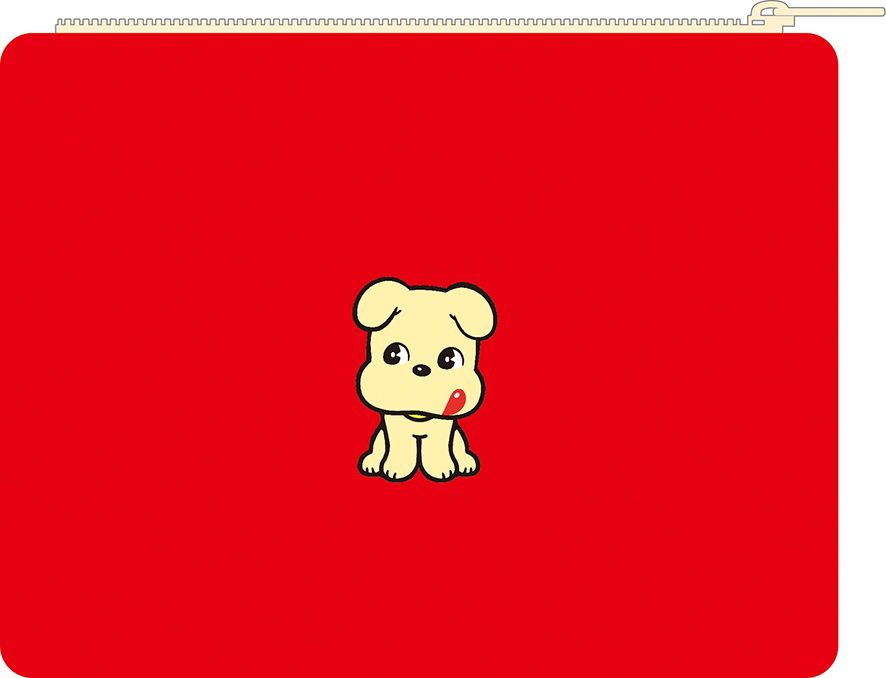 ペコポコチョコポーチギフト（裏面）