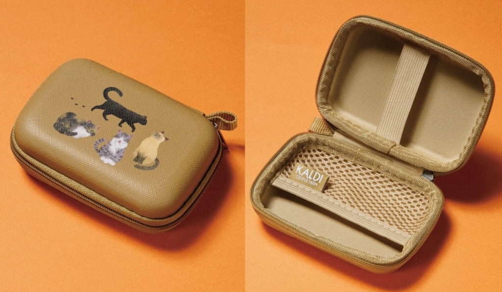 ネコの日バッグ「オリジナル ガジェットケース」