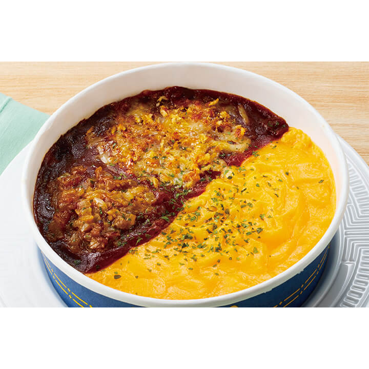 26 4種チーズとミートソースドリア