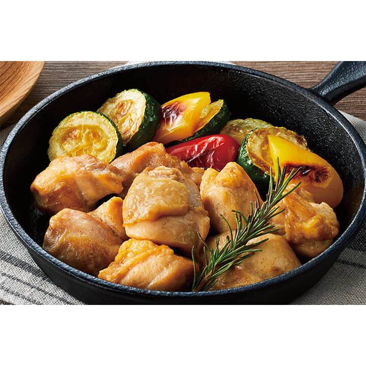 E調理 ひとくちチキン(自然解凍) 調理例