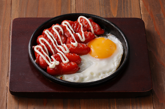 赤ウインナーエッグ