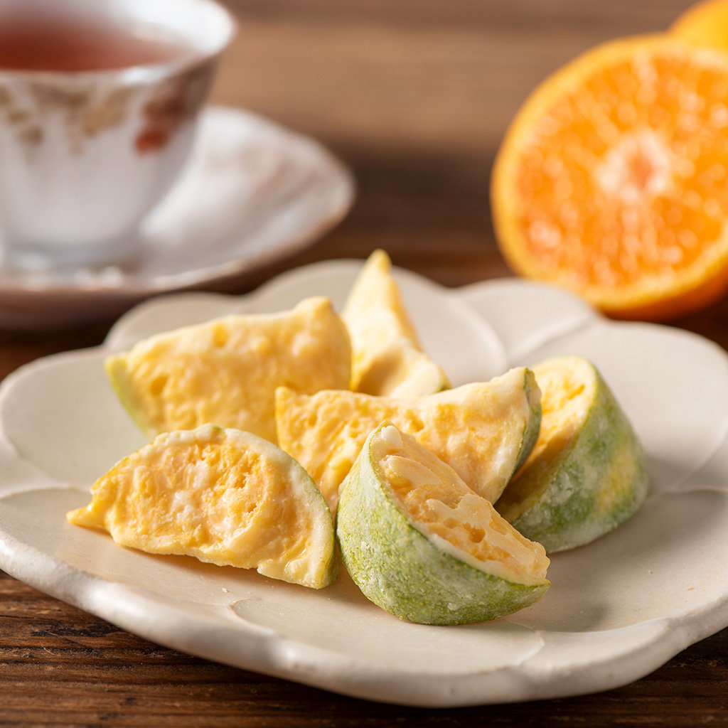 新商品「みかんショコラ染め」