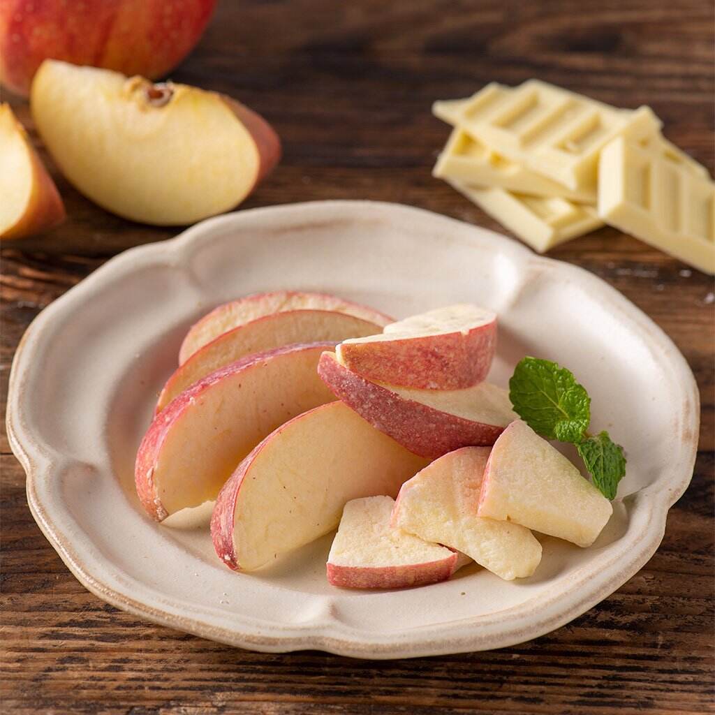 りんごショコラ染め