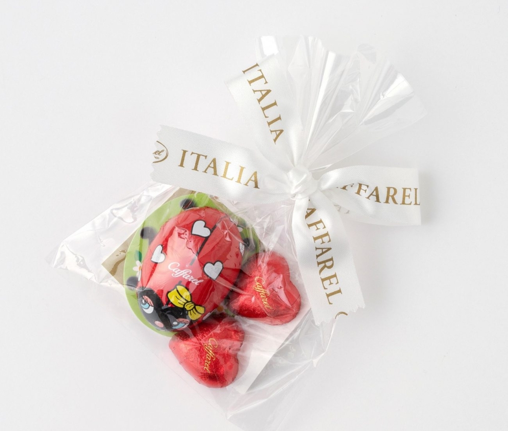 てんとう虫とミニハートセット(計3粒)