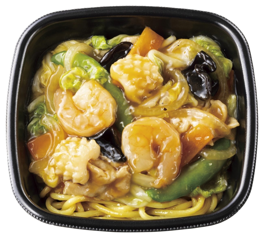 こだわりのもちもち麺 海鮮中華あんかけ麺