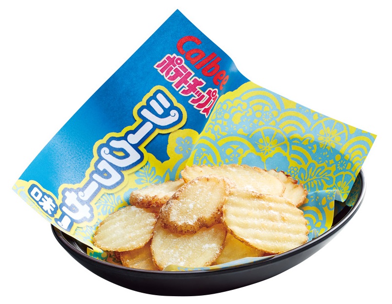 Calbee厚切りポテト～シークヮーサー味～