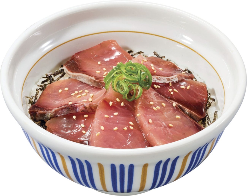 「天然漬けブリ丼」