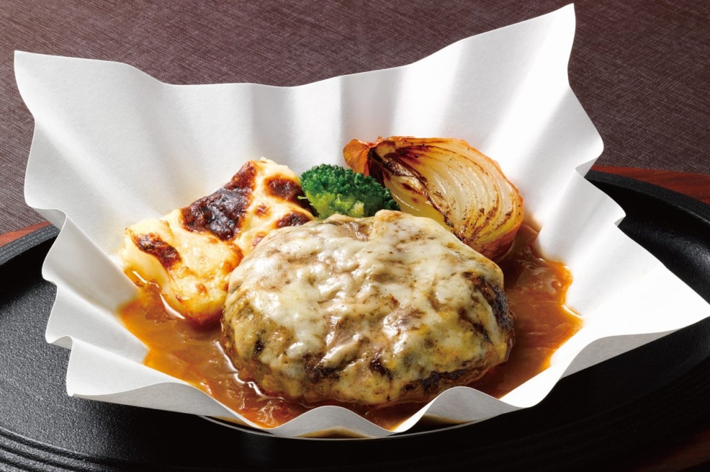 オニオングラタンハンバーグ