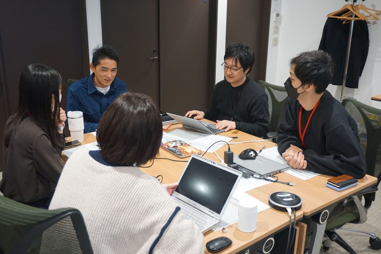 社員それぞれが感じる理想の「ふぅ。」をワークショップで話し合う