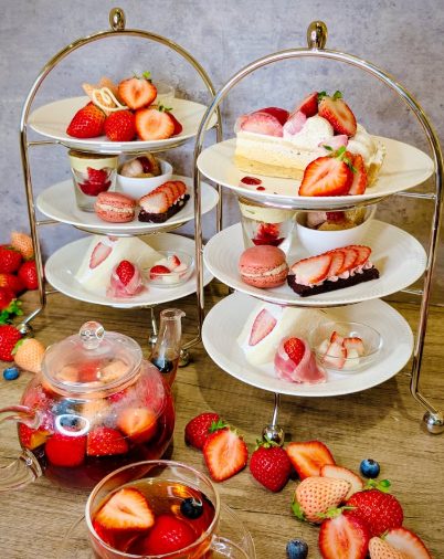 公式Instagram 過去投稿画像(果物屋さんのストロベリー･アフタヌーンティ)