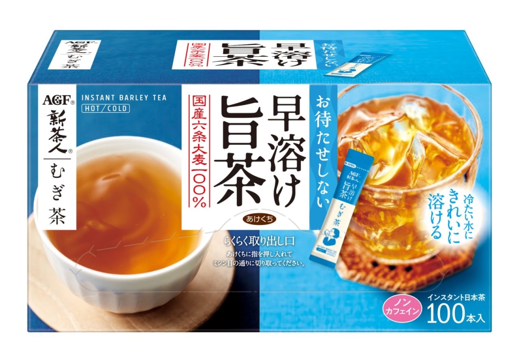 「『新茶人』早溶け旨茶 むぎ茶スティック」