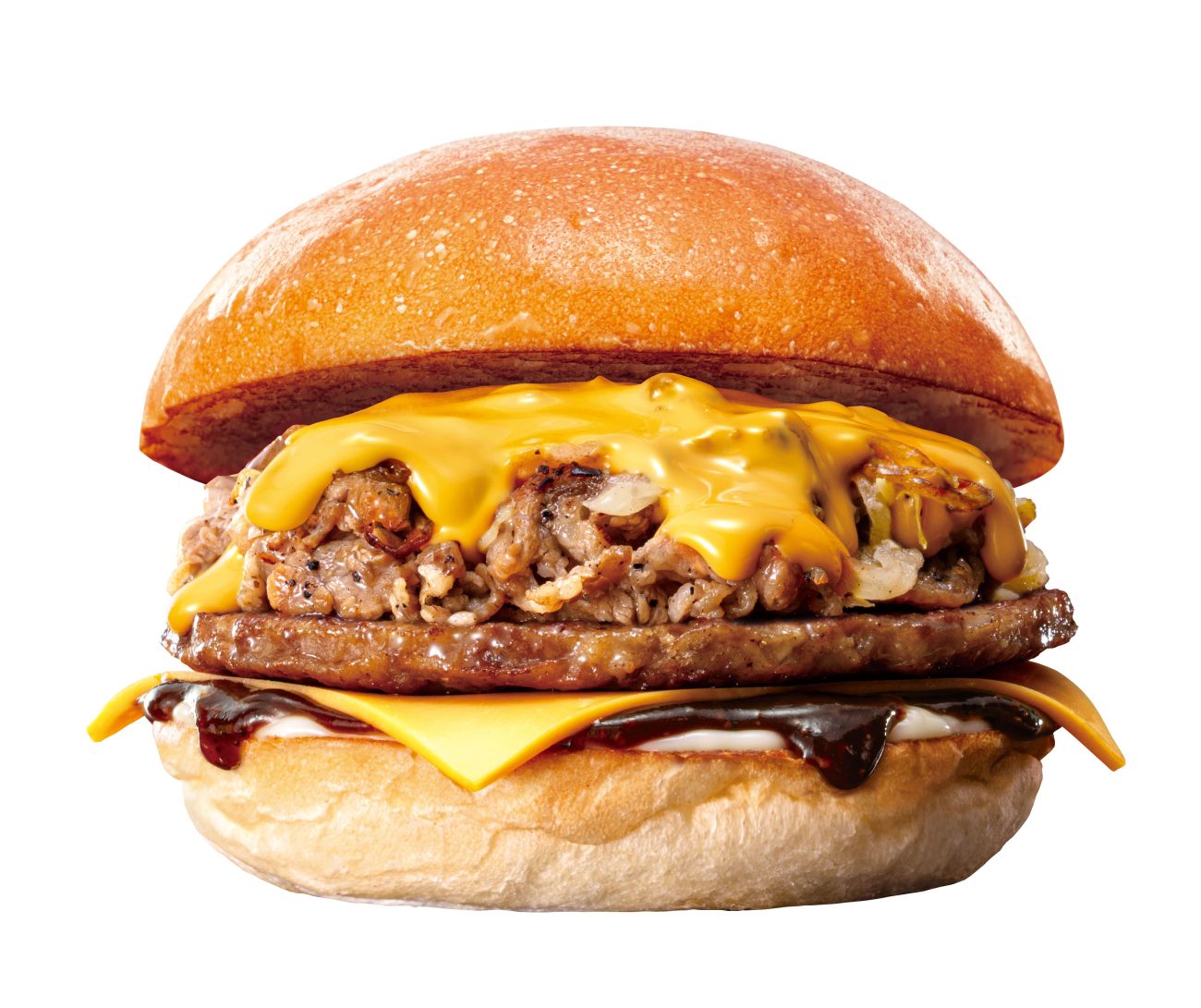 フィリーチーズステーキバーガー