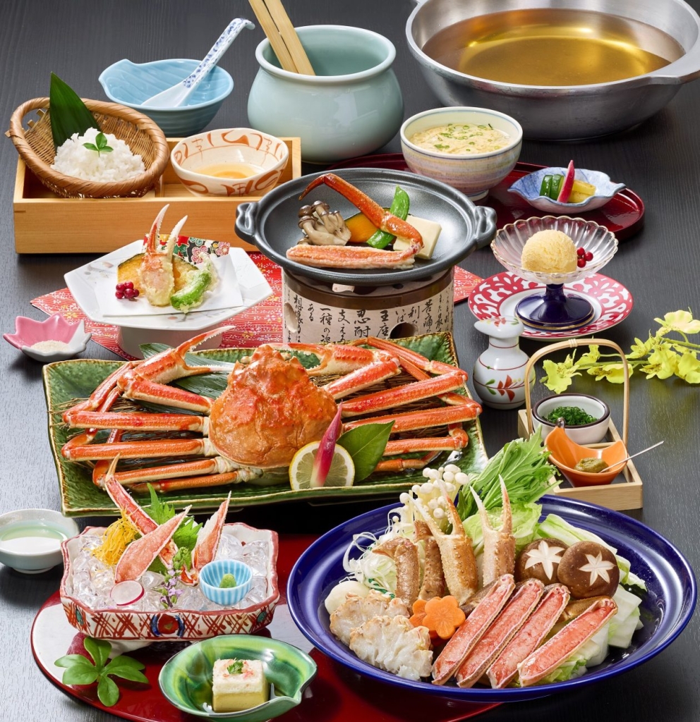 山茶花(さざんか)7,700円※写真の「かにすき」は2人前のイメージ